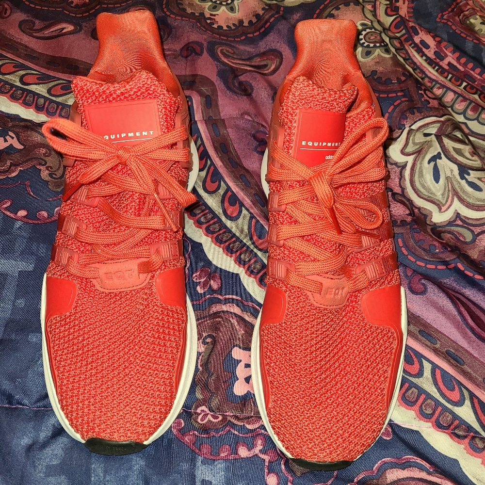 Adidas Running Shoes Coral Pink Size 7